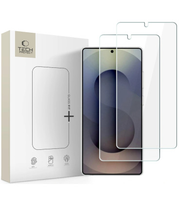 Apsauginis grūdintas stiklas Samsung Galaxy S26 Ultra telefonui "Tech-Protect Glass Fit+ 2-Pack"