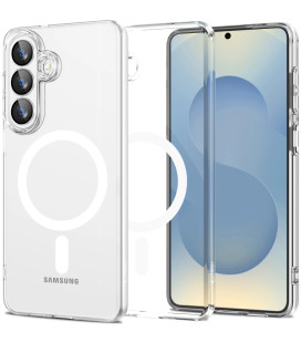 Skaidrus dėklas Samsung Galaxy S26 Plus telefonui "Tech-Protect Flexair Magsafe"