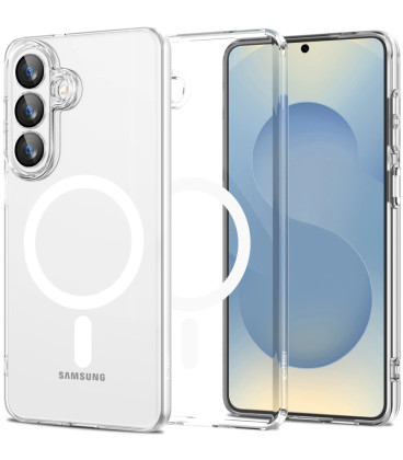 Skaidrus dėklas Samsung Galaxy S26 Plus telefonui "Tech-Protect Flexair Magsafe"