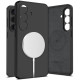 Juodas dėklas Samsung Galaxy S26 Plus telefonui "Tech-Protect Liquid Silicone Magsafe"