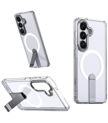 Skaidrus dėklas Samsung Galaxy S26 telefonui "Hybrid Armor X Stand Magsafe Case"
