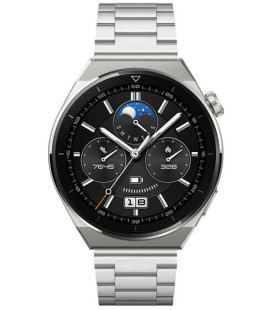 Sidabrinės spalvos apyrankė 22mm laikrodžiams "Forcell F-Design FS06"