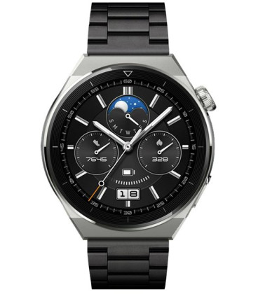 Juoda apyrankė 20mm laikrodžiams "Forcell F-Design FS06"