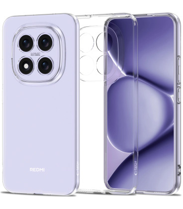 Skaidrus dėklas Xiaomi Redmi Note 15 Pro 5G telefonui "Tech-Protect Flexair"