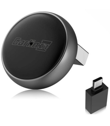 Belaidis CarPlay/Android Auto adapteris Carlinkit Mini Ultra3 juodas