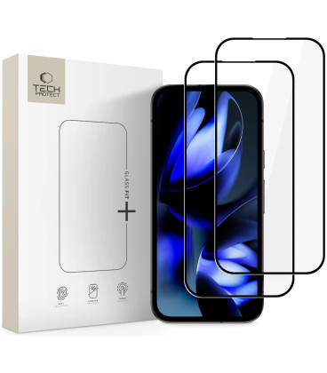 Apsauginis grūdintas stiklas Google Pixel 9A / 10A telefonui "Tech-Protect Glass Fit+ 2-Pack"
