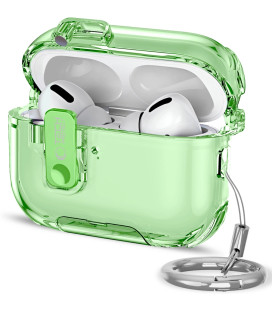 Žalias dėklas Apple Airpods Pro 3 ausinėms "Tech-Protect Bounce Pro"