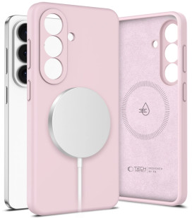 Rožinis dėklas Samsung Galaxy S26 Plus telefonui "Tech-Protect Silicone Magsafe"