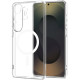 Skaidrus dėklas Samsung Galaxy S26 Ultra telefonui "Tech-Protect Flexair Magsafe"
