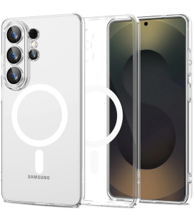 Skaidrus dėklas Samsung Galaxy S26 Ultra telefonui "Tech-Protect Flexair Magsafe"