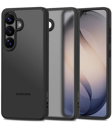 Matinis juodas dėklas Samsung Galaxy S26 telefonui "Tech-Protect Magmat"