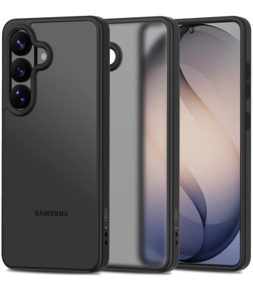 Matinis juodas dėklas Samsung Galaxy S26 Plus telefonui "Tech-Protect Magmat"