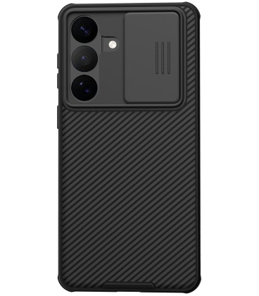 Juodas dėklas Samsung Galaxy S26 Plus telefonui "Nillkin CamShield PRO Hard Case"