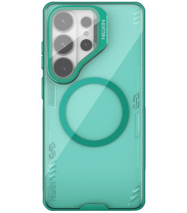 Žalias dėklas Samsung Galaxy S26 Ultra telefonui "Nillkin Iceblade Prop Magnetic Cover"