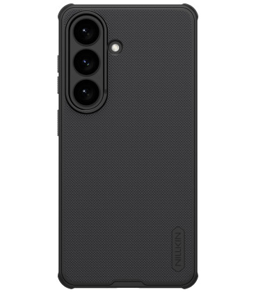 Juodas dėklas Samsung Galaxy S26 telefonui "Nillkin Super Frosted Pro Magnetic"