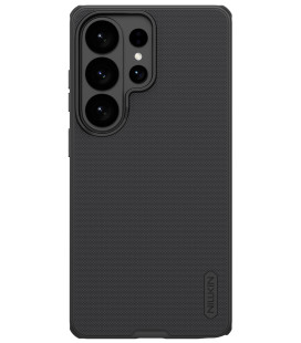 Juodas dėklas Samsung Galaxy S26 Ultra telefonui "Nillkin Super Frosted Pro Magnetic"