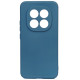 Mėlynas dėklas Xiaomi Redmi Note 15 Pro Plus 5G telefonui "Liquid Silicone 1.5mm"