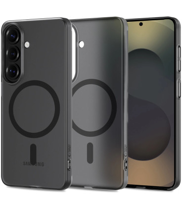 Matinis juodas dėklas Samsung Galaxy S26 telefonui "Tech-Protect MagSlim Magsafe"