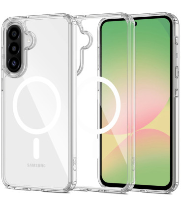 Skaidrus dėklas Samsung Galaxy A36 / A56 / A37 5G telefonui "Tech-Protect Flexair Hybrid Magsafe"