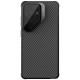 Juodas / skaidrus dėklas Samsung Galaxy S26 Ultra telefonui "Nillkin CarboProp Aramid Magnetic Case"