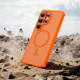 Matinis oranžinis dėklas Samsung Galaxy S26 Ultra telefonui "Tech-Protect Magmat Magsafe"