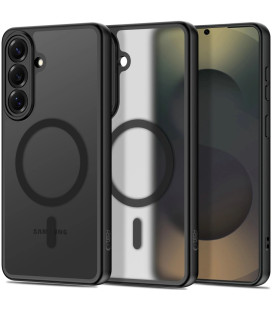 Matinis juodas dėklas Samsung Galaxy S26 telefonui "Tech-Protect BasicMag Magsafe"