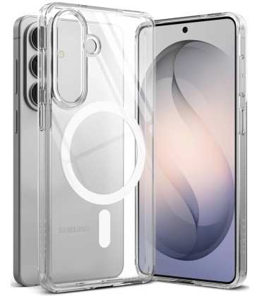 Skaidrus dėklas Samsung Galaxy S26 telefonui "Ringke Fusion Magnetic Magsafe"