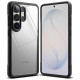 Juodas / skaidrus dėklas Samsung Galaxy S26 Ultra telefonui "Ringke Fusion Bold"