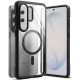 Juodas / skaidrus dėklas Samsung Galaxy S26 Ultra telefonui "Ringke Fusion Bold Magnetic Magsafe"
