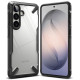 Juodas / skaidrus dėklas Samsung Galaxy S26 Plus telefonui "Ringke Fusion X"
