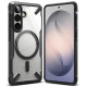 Juodas / skaidrus dėklas Samsung Galaxy S26 telefonui "Ringke Fusion X Magnetic Magsafe"
