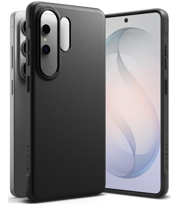 Juodas dėklas Samsung Galaxy S26 Ultra telefonui "Ringke Onyx"