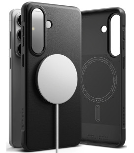 Juodas dėklas Samsung Galaxy S26 Plus telefonui "Ringke Onyx Magnetic Magsafe"