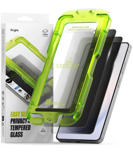 (Privacy) apsauginis grūdintas stiklas Samsung Galaxy S26 Ultra telefonui "Ringke Easy Slide 2-Pack"