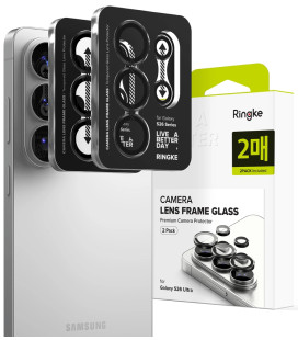 Kameros apsauga Samsung Galaxy S26 Ultra telefonui "Ringke Camera Frame Protector 2-Pack"