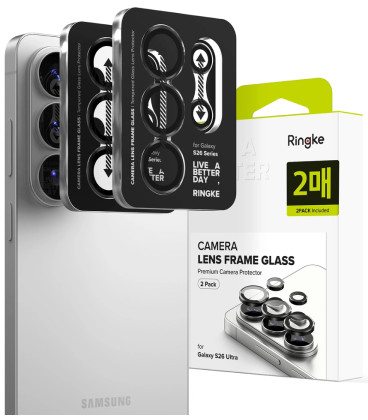 Kameros apsauga Samsung Galaxy S26 Ultra telefonui "Ringke Camera Frame Protector 2-Pack"