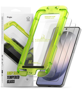 Apsauginis grūdintas stiklas Samsung Galaxy S26 telefonui "Ringke Easy Slide 2-Pack"