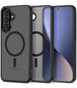 Matinis juodas dėklas Samsung Galaxy A57 5G telefonui "Tech-Protect Magmat Magsafe"