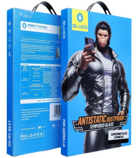 LCD apsauginis stikliukas 5D Mr. Monkey Glass (Strong Lite) Samsung S948 S26 Ultra juodas