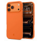 Oranžinis silikoninis dėklas Apple iPhone 17 Pro Max / 18 Pro Max telefonui "Spigen Silicone Fit MAG Magsafe"
