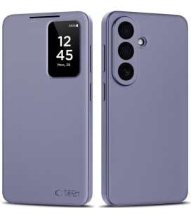 Purpurinis atverčiamas dėklas Samsung Galaxy S26 Plus telefonui "Tech-Protect Smart Wallet"