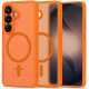 Matinis oranžinis dėklas Samsung Galaxy S26 telefonui "Tech-Protect Magmat Magsafe"