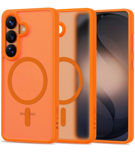 Matinis oranžinis dėklas Samsung Galaxy S26 telefonui "Tech-Protect Magmat Magsafe"