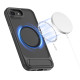 Matinis juodas dėklas Apple iPhone 16E / 17E telefonui "Tech-Protect MagRack Magsafe"