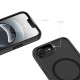 Matinis juodas dėklas Apple iPhone 16E / 17E telefonui "Tech-Protect MagRack Magsafe"