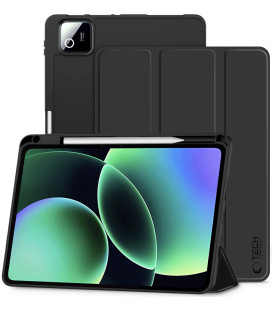 Juodas atverčiamas dėklas Xiaomi Pad 7 / 7 Pro / 8 / 8 Pro 11.2 planšetei "Tech-Protect SC"
