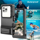 TECH-PROTECT IPX8 PRO UNIVERSAL DIVING WATERPROOF CASE BLACK