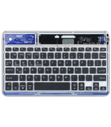 Skaidri belaidė klaviatūra kompiuteriui, planšetei, telefonui "Dux Ducis Keyboard (CK Series)"