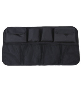 Juodas automobilio organizatorius galinei sėdynei bagažinei