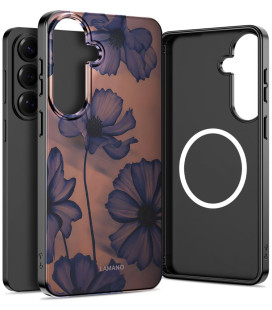 Dėklas Samsung Galaxy S26 telefonui "Tech-Protect Lamano Magsafe Velvet Night"